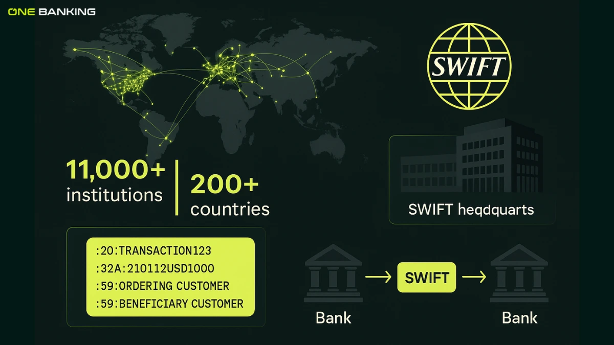 SWIFT network global reach