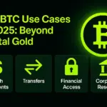 Top BTC Use Cases in 2025: Beyond Digital Gold